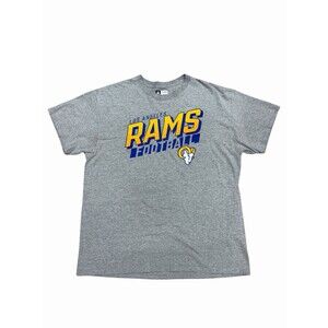 Los Angeles Rams NFL Team Apparel T-Shirt Men’s XL Gray Short Sleeve